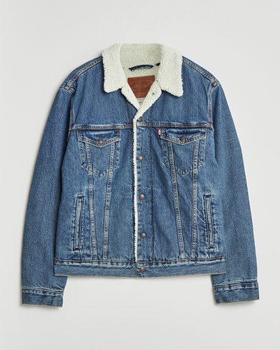 Levi's Type 3 Sherpa Trucker In The Morning – Azul