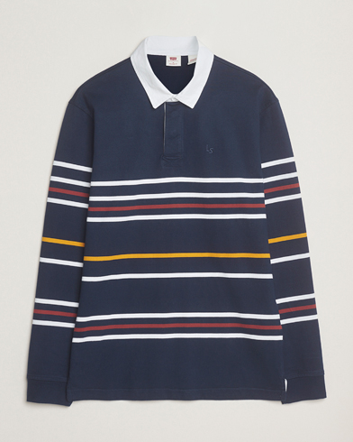 Levi's Union Striped Rugby Sweater Navy Blazer – Azul