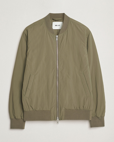 NN07 Dixon Bomber Jacket Capers Green – Verde