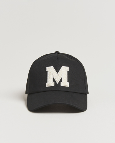 Moncler Archive Logo Baseball Cap Black – Negro
