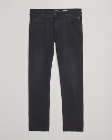 Replay Rocco Comfort Fit Stretch Jeans Black – Negro