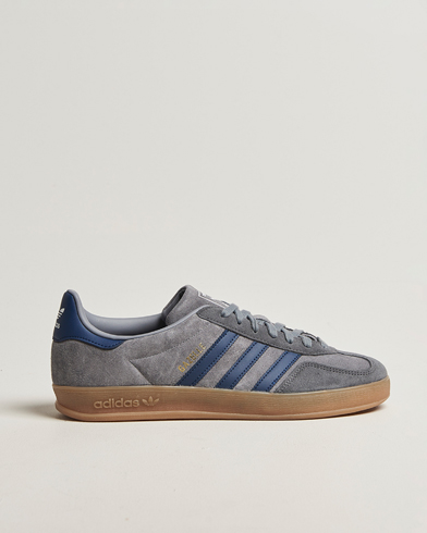 adidas Originals Gazelle Indoor Sneaker Grey/Navy – Gris