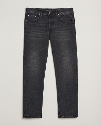 Dondup Icon Regular Fit Jeans Washed Black – Negro