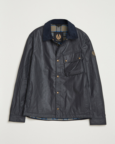 Belstaff Ground Wax Jacket Dark Navy – Azul