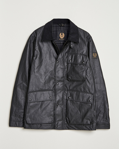 Belstaff Incline Wax Jacket Black – Negro