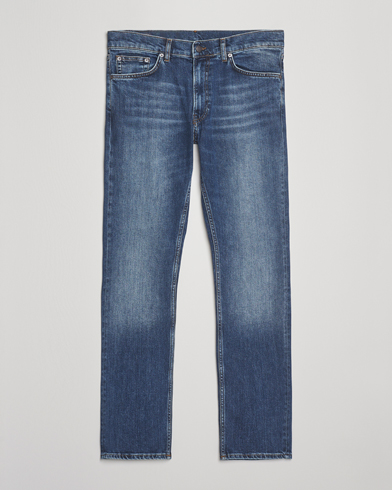 GANT Regular Fit Jeans Mid Blue Vintage – Azul