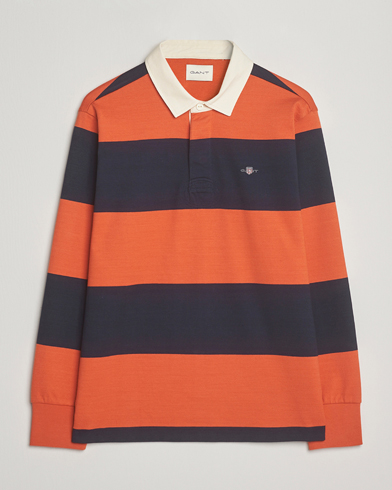 GANT Striped Heavy Rugger Evening Blue – Azul