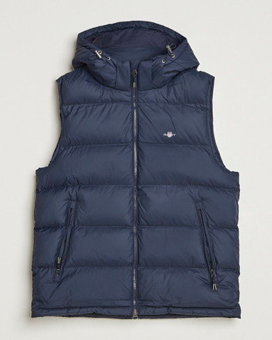 GANT The Active Cloud Vest Evening Blue – Azul