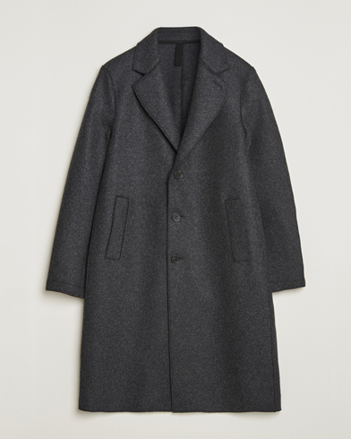 Harris Wharf London Cashmere Blend Overcoat Anthracite – Gris