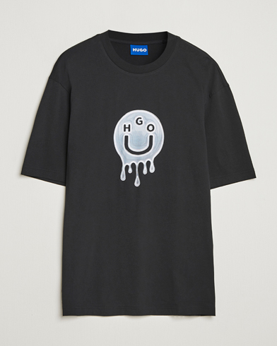 HUGO Nedirix Logo T-Shirt Black – Negro