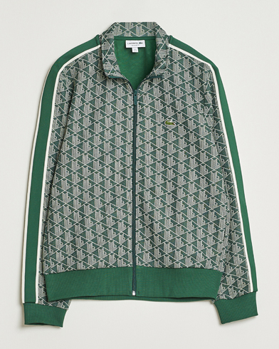 Lacoste Monogram Track Jacket Green/Sinople – Verde