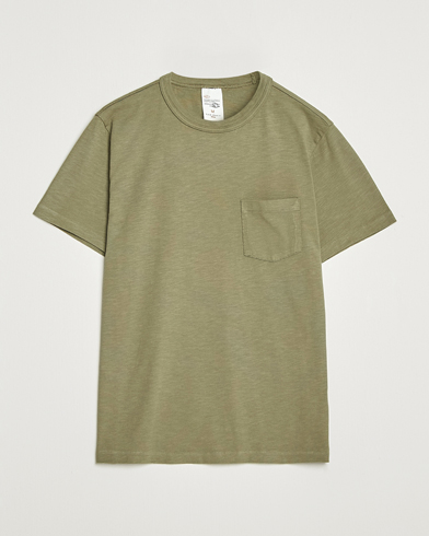 Nudie Jeans Roy Heavy Slub T-Shirt Olive – Verde