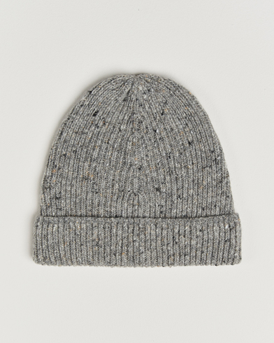 Samsøe Samsøe Nataniel Donegal Beanie Grey Melange – Gris