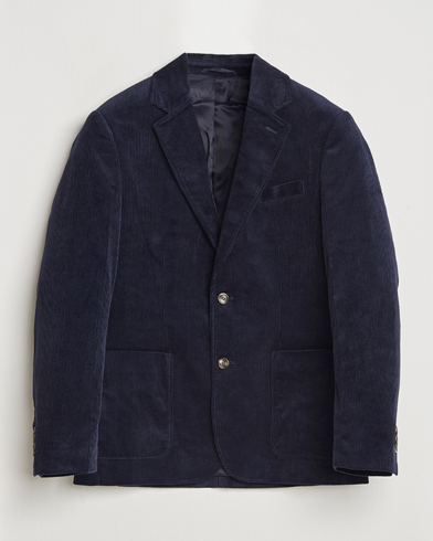 GANT Corduroy Blazer Evening Blue – Azul