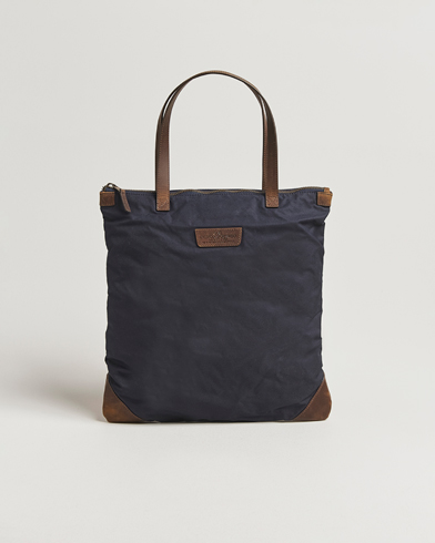 GANT Waxed Cotton Tote Bag Evening Blue – Azul