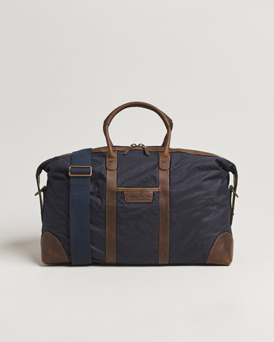 GANT Waxed Cotton Duffle Bag Evening Blue – Azul