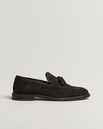 GANT Lozham Suede Tassle Loafer Dark Brown – Marrón