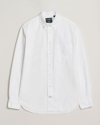 Gitman Vintage Oxford Button Down Shirt White – Blanco