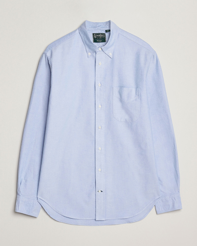 Gitman Vintage Oxford Button Down Shirt Light Blue – Azul