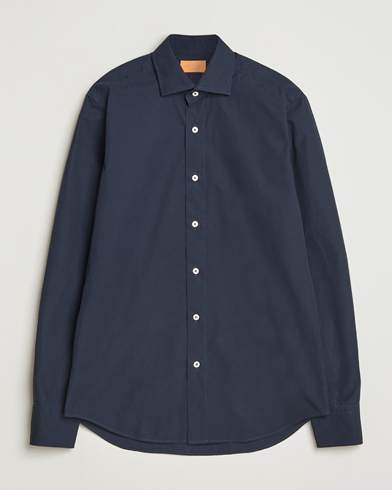 Grigio Cotton Twill Shirt Navy – Azul