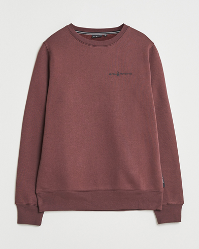 Sail Racing Bowman Crew Neck Sweatshirt Dark Brown – Marrón