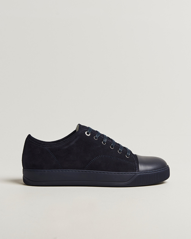Lanvin DBB1 Nappa Cap Toe Sneaker Black/Navy – Azul