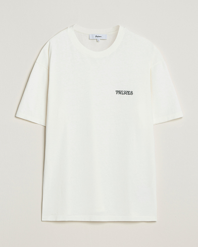 Palmes Logo T-Shirt Broken White – Blanco