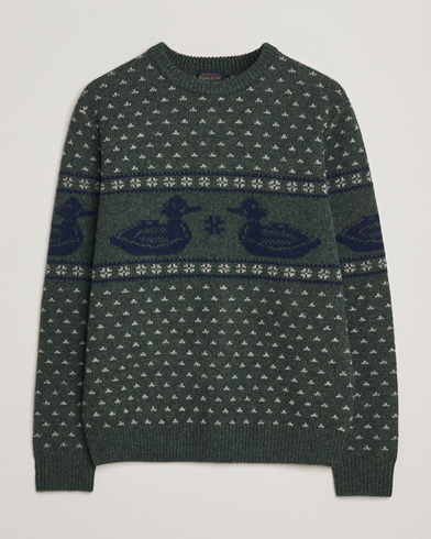 Pendleton Wool Duck Sweater Green – Verde