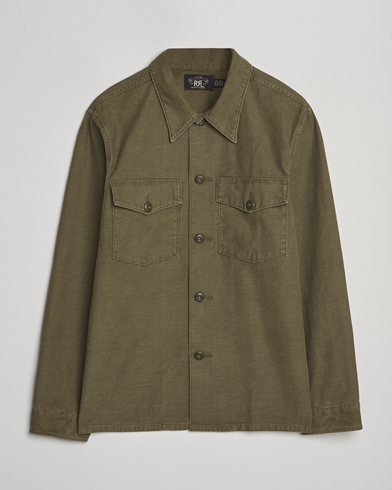 RRL Regiment Overshirt Olive – Verde
