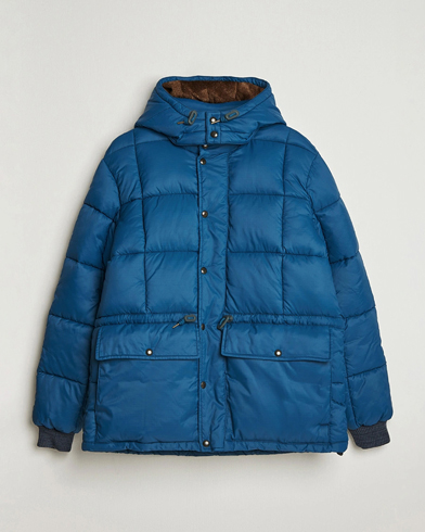 RRL Ellis Down Parka Vintage Blue – Azul