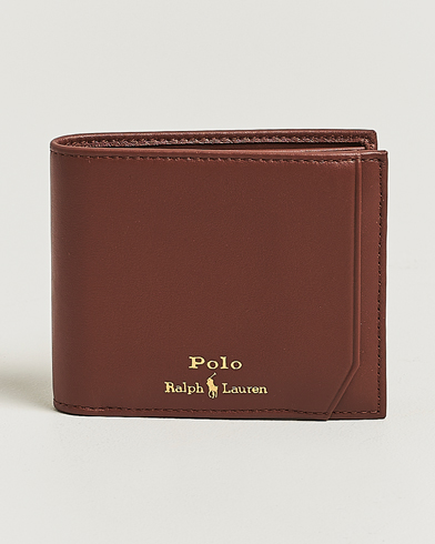 Polo Ralph Lauren Leather Wallet Saddle – Marrón