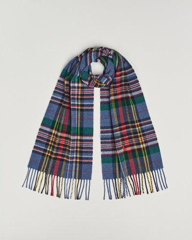 Polo Ralph Lauren Classic Wool Scarf Blue Multi – Multicolor