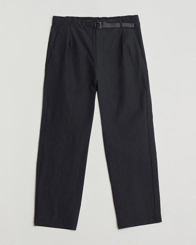 Goldwin One Tuck Tapered Pants Black – Negro