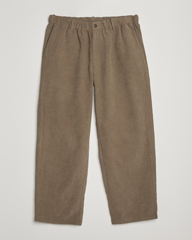Goldwin Wale Corduroy Straight Pants Taupe – Beige