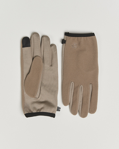 Goldwin Polartec Powerstretch Gloves Beige – Beige
