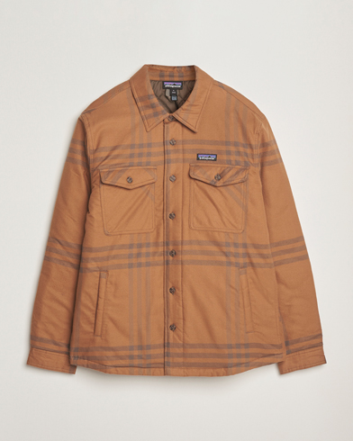 Patagonia Lightweigt Insulated Fjord Flannel Shirt Deer Brown – Marrón