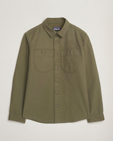 Patagonia Point Reyes Canvas Shirt Basin Green – Verde