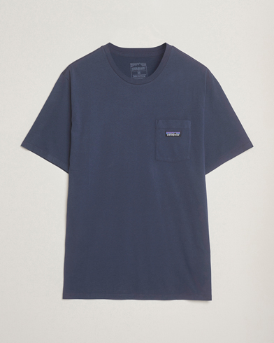 Patagonia Daily Pocket T-Shirt New Navy – Azul