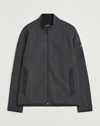 Arc'teryx Covert Full-Zip Black Heather – Negro
