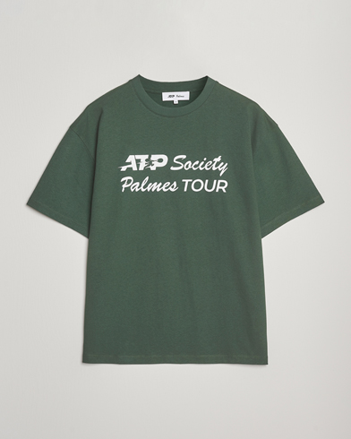 Palmes ATP Tour T-Shirt Dark Green – Verde