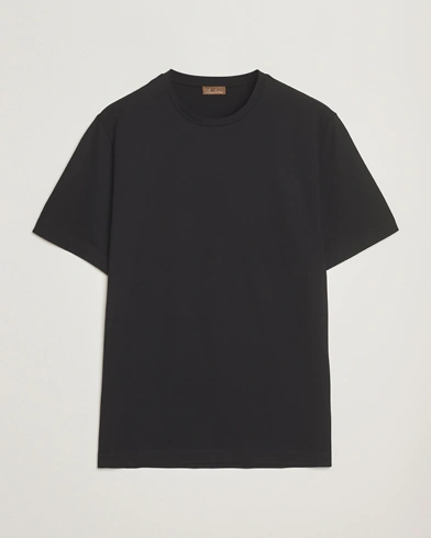 Stenströms Supima Cotton T-Shirt Black – Negro