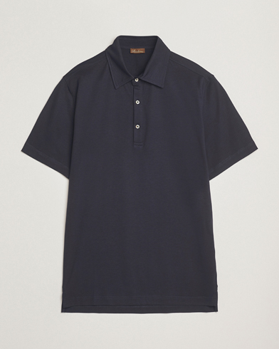 Stenströms Supima Cotton Polo Shirt Navy – Azul
