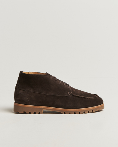CQP Silva Suede Boot Dark Brown – Marrón