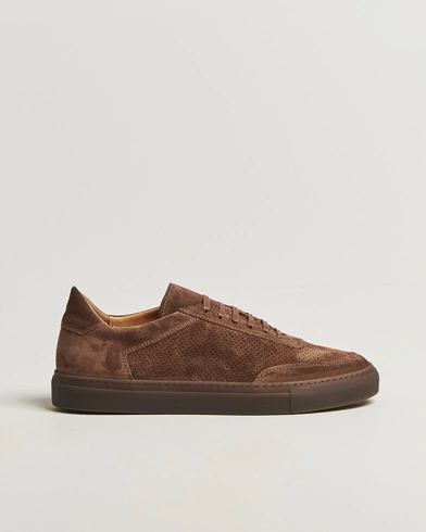 CQP Atrium Suede Tonal Sneaker Havana – Marrón