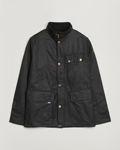 Peregrine Bexley Wax Jacket Black – Negro