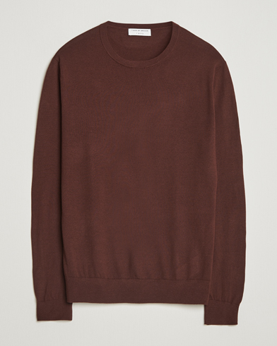 Tiger of Sweden Connor Extra Fine Merino Crew Neck Pullover Pure Decadence – Rojo