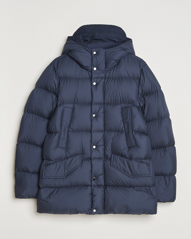Woolrich Cloud Davis Parka Melton Blue – Azul