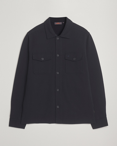 Morris Andrew Jersey Overshirt Navy – Azul