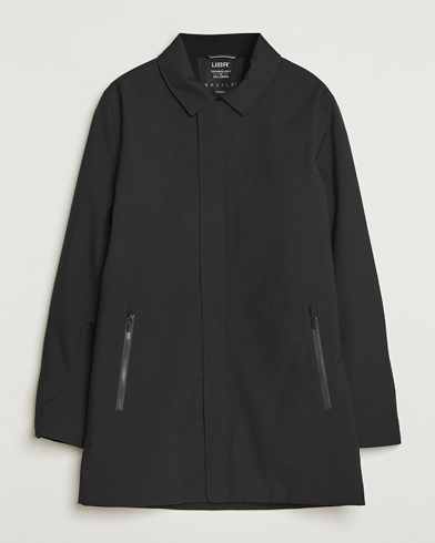 UBR Regulator Coat Savile Black Wool – Negro