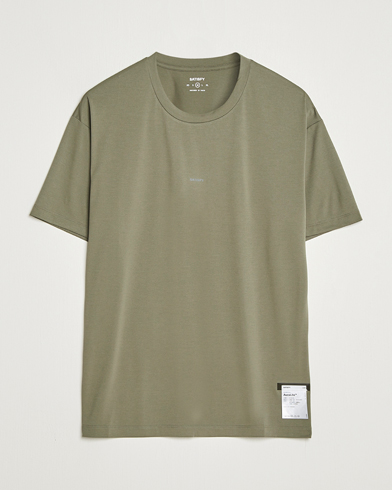 Satisfy AuraLite T-Shirt Dusty Olive – Verde